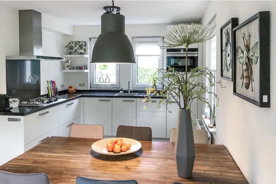 Het Bosmeer Bungalow 61 Eethoek
