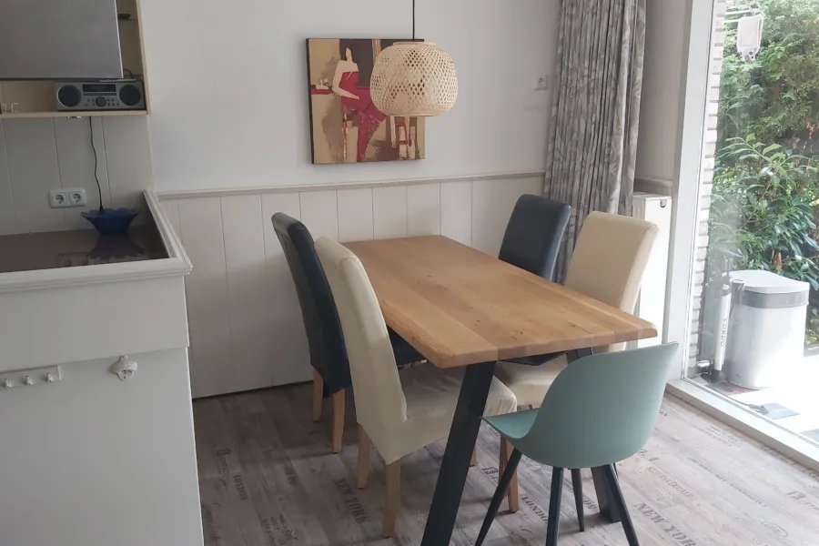 Het Bosmeer Bungalow 40 Eethoek