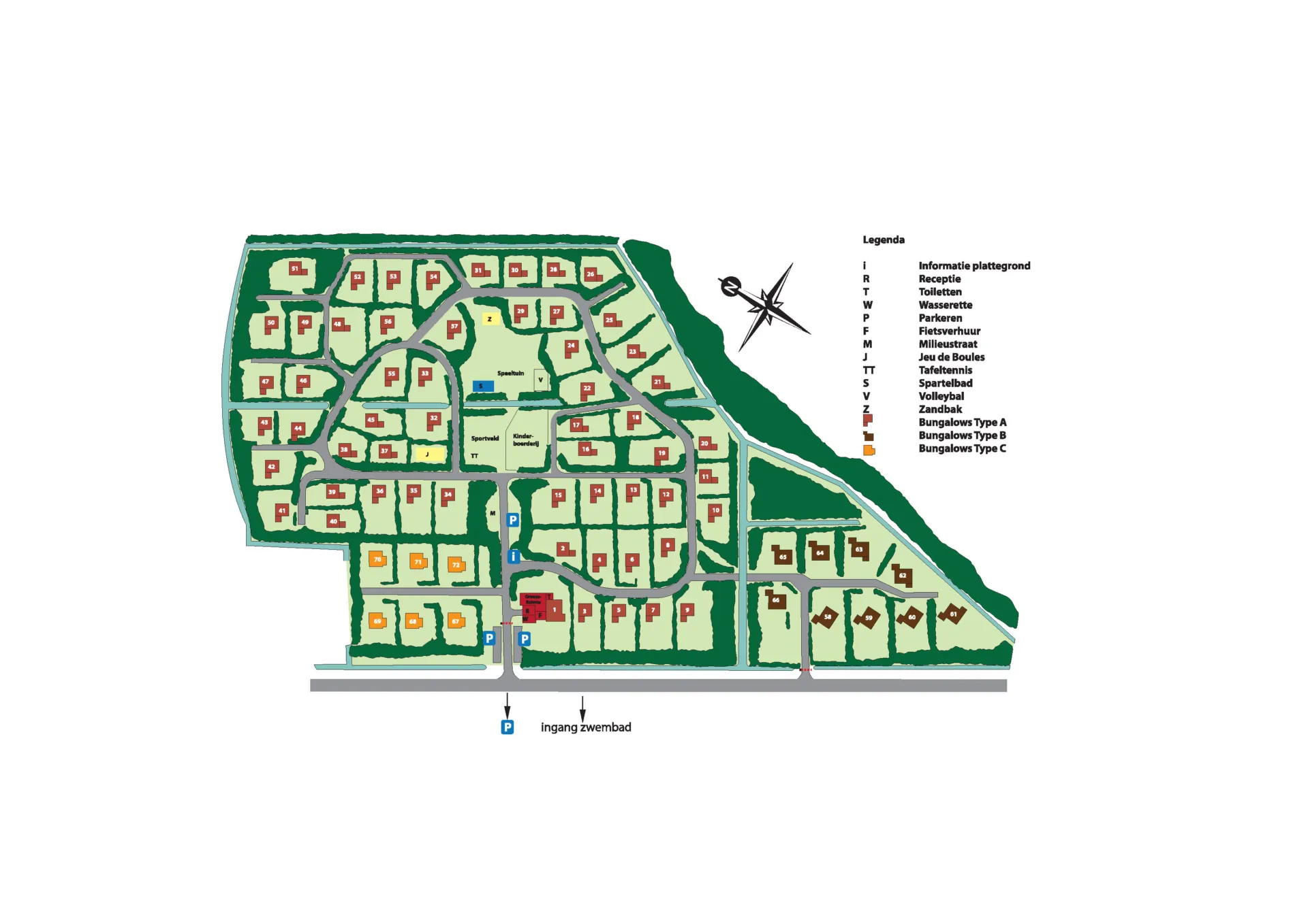 Plattegrond Het Bosmeer